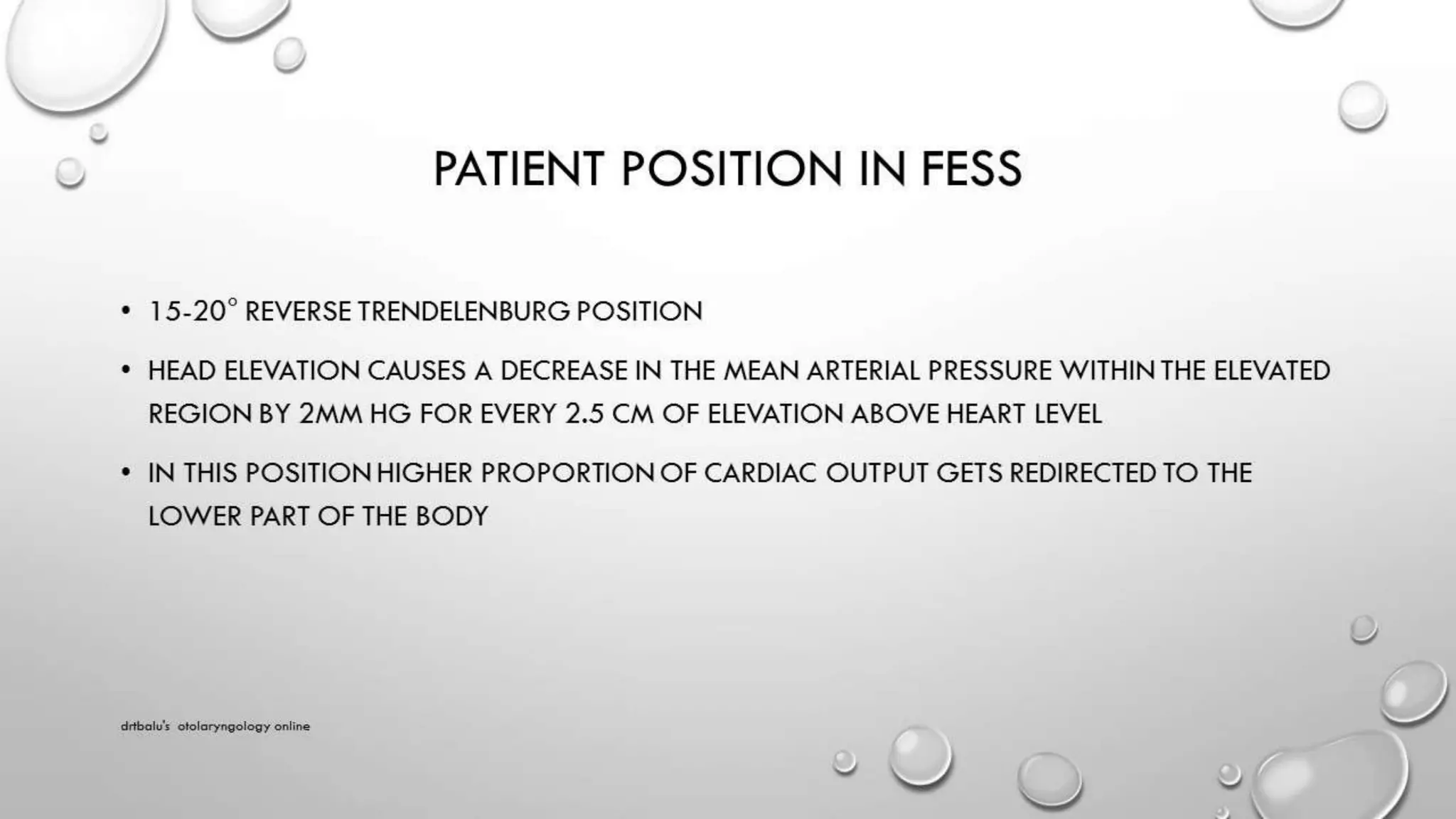 Reducing Bleeding fess