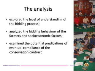 Does expected profit predict compliance in auctions for payment for ecosystem services?   
