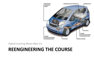 Reengineering the courseHybrid Learning Meets Web 2.0