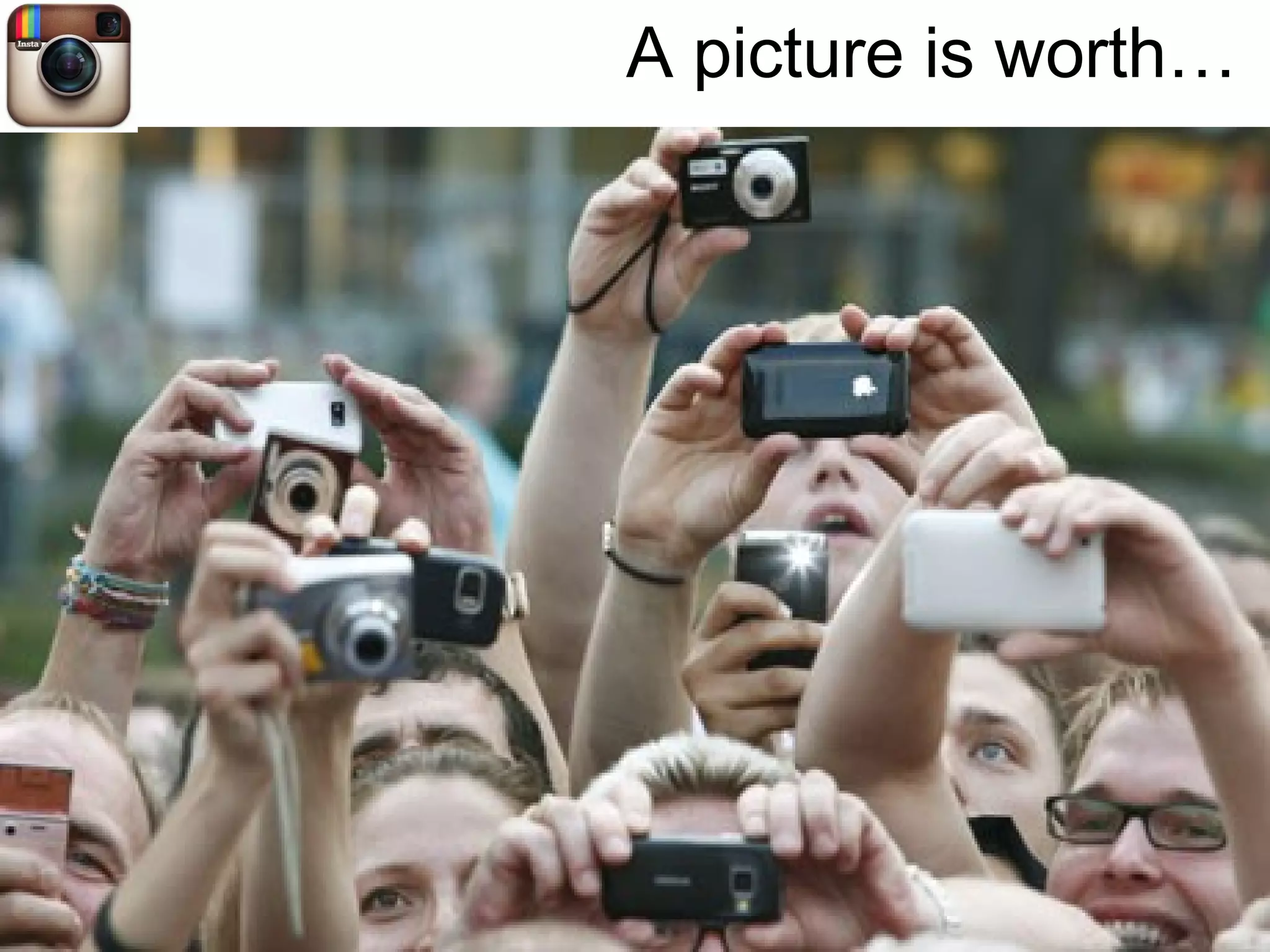 A picture is worth…
 