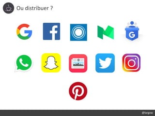 Ou distribuer ?
@largow
 