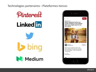 @largow
Technologies partenaires : Plateformes tierces
 