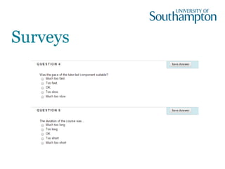 Surveys
 