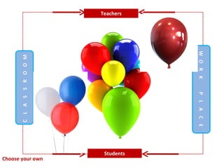 Students Teachers Choose your own 