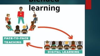 Blended
learning
 