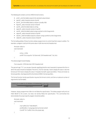 Blended attacks exploits, vulnerabilities and buffer overflow ...