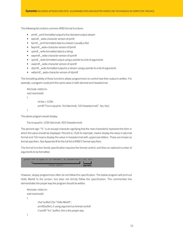 Blended attacks exploits, vulnerabilities and buffer overflow ...