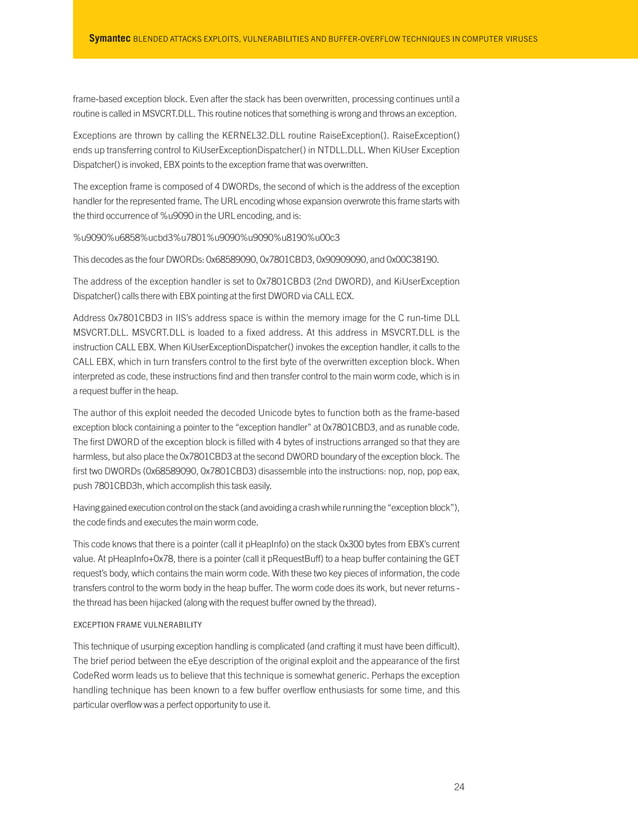 Blended attacks exploits, vulnerabilities and buffer overflow ...