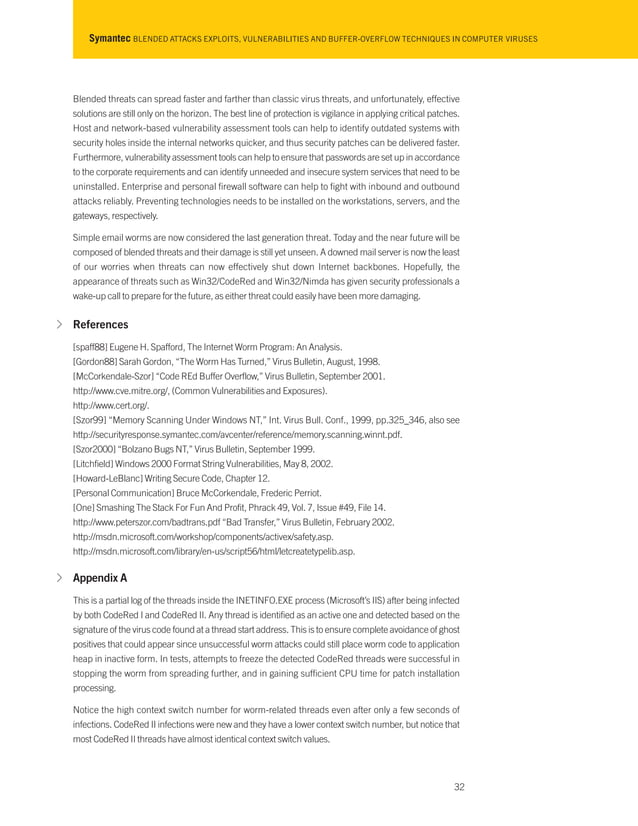 Blended attacks exploits, vulnerabilities and buffer overflow ...