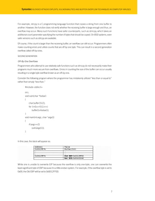 Blended attacks exploits, vulnerabilities and buffer overflow ...