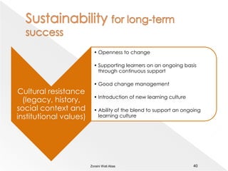 Resource factors39Zoraini Wati Abas 