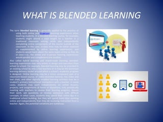 Blended learning | PPTX