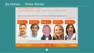 2020
Be Human … Share Stories
EasyJet Example
 