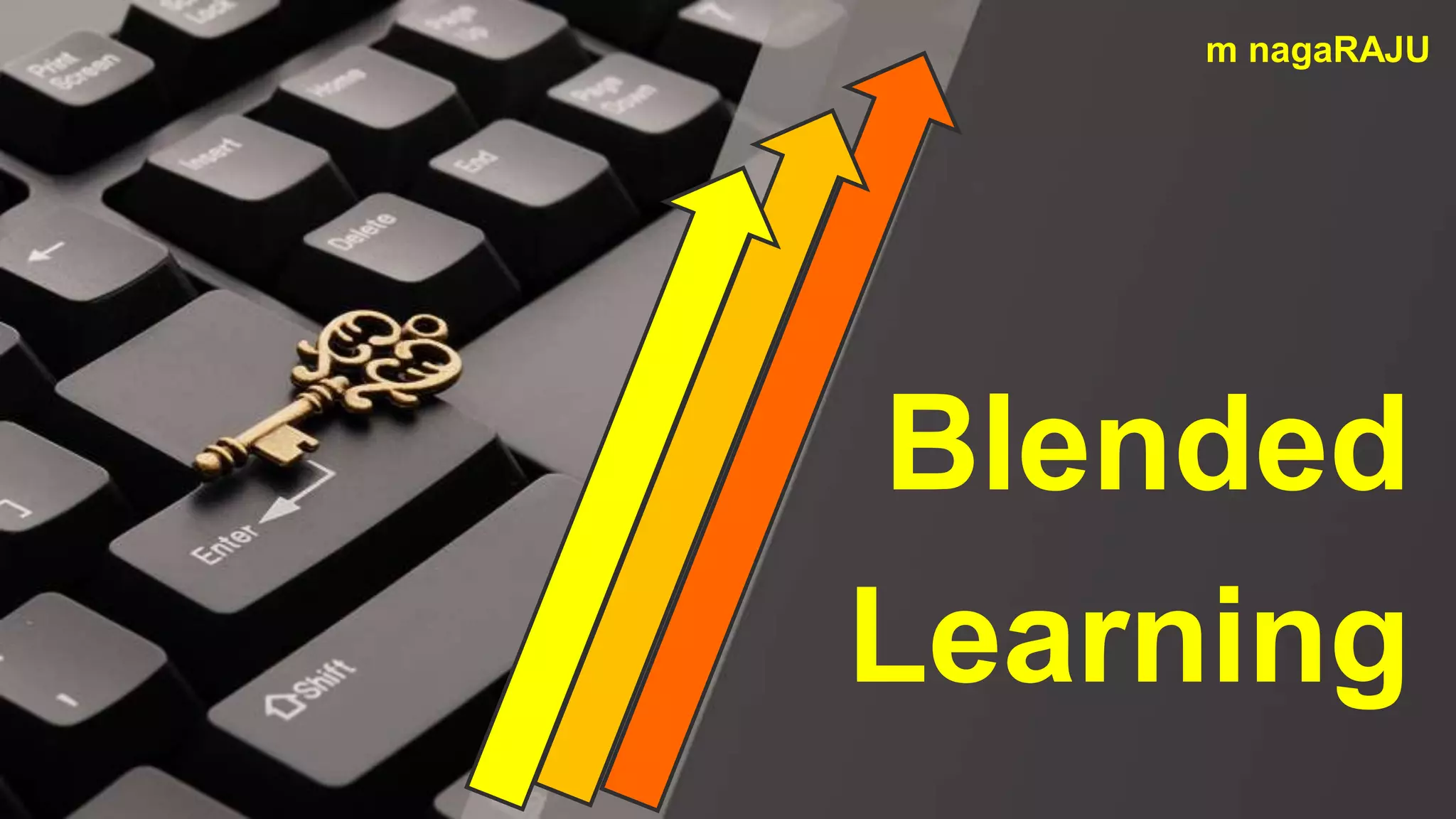 Blended
Learning
m nagaRAJU
 