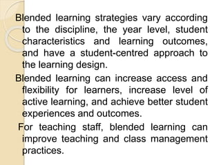 Blended learning | PPT