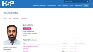 Interactive Content Design for Blended Learning 