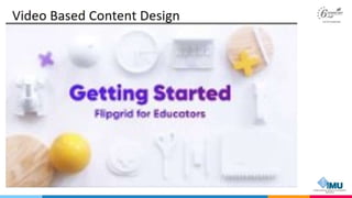 Interactive Content Design for Blended Learning 