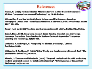 Need to introduce pedagogies that feature collaboration and use of web 2.0 toolsTeacher Challenges: blending Office with other e-tools and e-resources with e-activities (Littlejohn and Pegler, 2009: 71-5)
