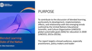 Blended learning state of the nation | PPTX