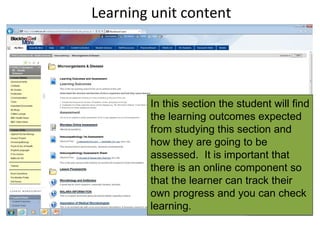 Unit Learning Overview Blended learning strategies presentation | PPT