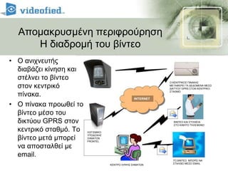 Τροφοδοσία μόνο από μπαταρίεςΟ MotionViewer™Πως λειτουργεί?Υπέρυθρος ανιχνευτήςΑμφίδρομη επικοινωνία με το κεντρικό πίνακαΨηφιακή κάμερα νυχτερινής λήψηςΑυτοτροφοδοτούμενοΚαμία καλωδιακή σύνδεσηΔιάρκεια μπαταριών έως 4 χρόνιαΥπέρυθροι προβολείς