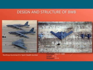 Blended wing body Aircraft PPT | PPTX