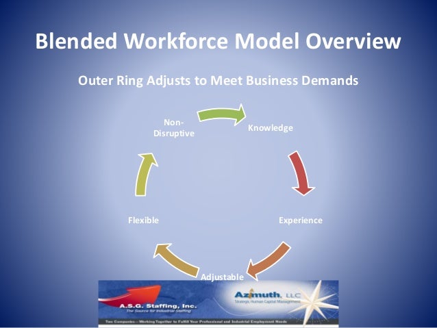 Blended model strategy