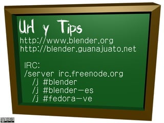 Blender, diseño y animación