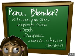 Blender, diseño y animación