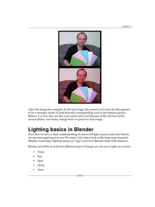 Blender 2.5 lighting and rendering | PDF