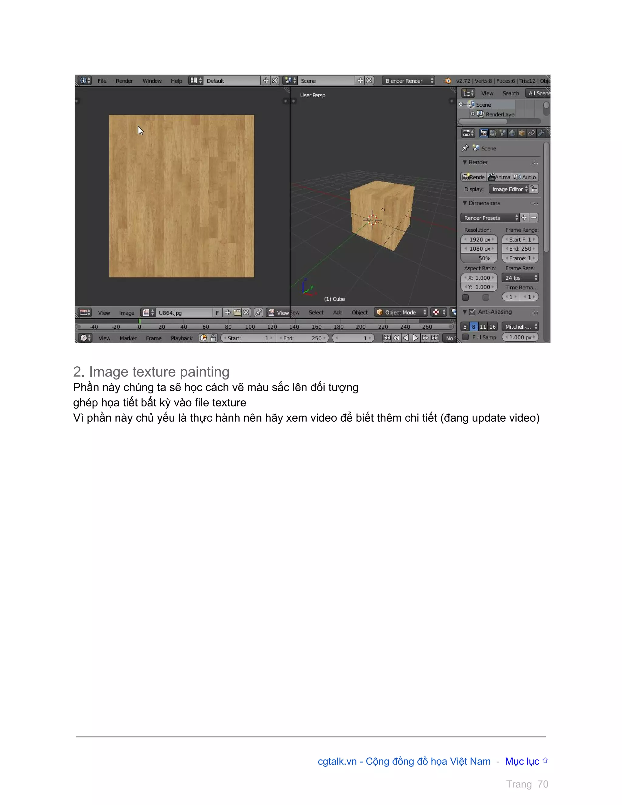 Giáo Trình 】Tài Liệu Nhập Môn Blender | PDF