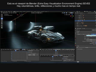 Esto es el viewport de Blender (Extra Easy Visualization Environment Engine) EEVEE
Hay volumétricas, brillo, reflecciones y mucho mas en tiempo real.
 