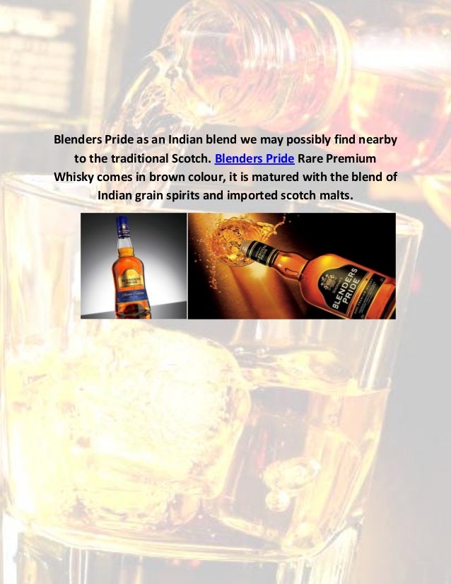 Blenders Pride Rare Premium Whisky Price Cost Review Website Company blenders-pride-whisky