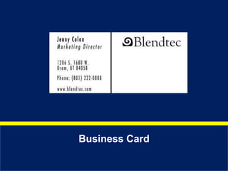 Business Card
 