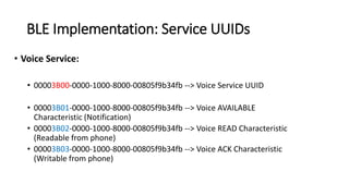 Ble overview and_implementation | PPTX