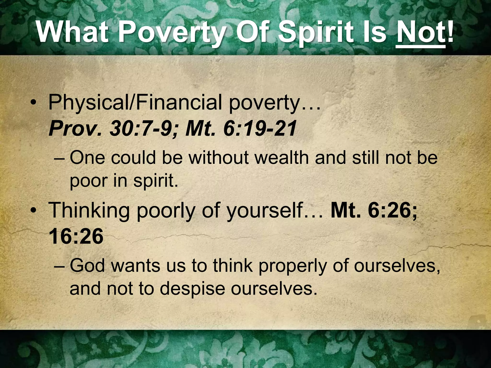 Blessed are the_poor_in_spirit PPT