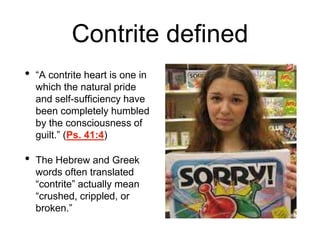 Blessed Are The Poor In Spirit