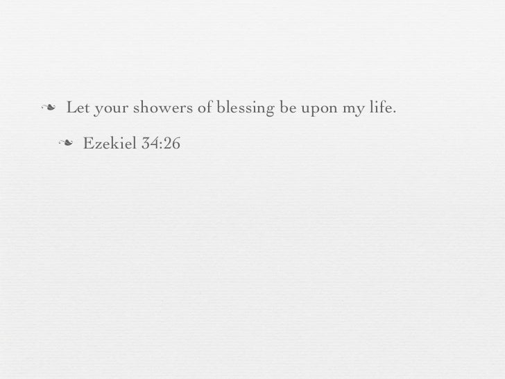 Blessing and favor prayers