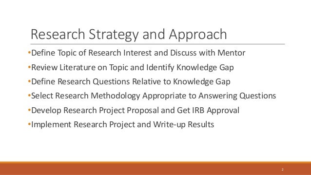 Dissertation research strategy getting started