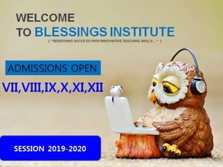 Blessings institute