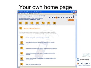 Your own home page 