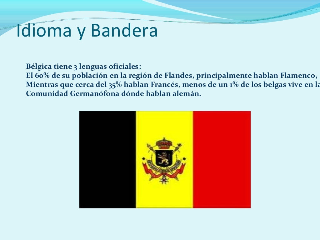 Que Idioma Se Hablan En Belgica