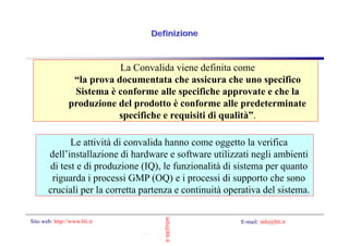 Bli.it la-convalida [presentazione] | PDF