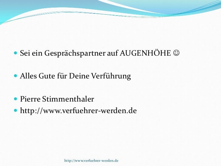 Flirten pick up