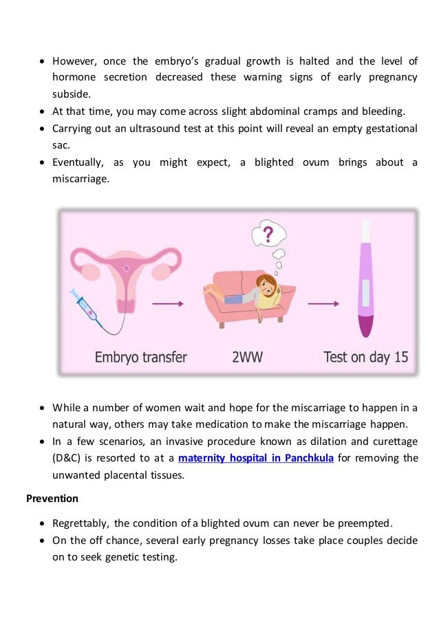 Blighted Ovum Its Peculiarity Causes Symptoms And Prevention