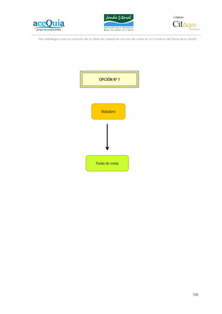 Colabora:




Plan estratégico para la creación de un lábel de calidad en vacuno de carne en la Comarca del Litoral de la Janda




                                           OPCIÓN Nº 1




                                             Matadero




                                         Punto de venta




                                                                                                              105
 