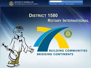 District 1580 Rotary International 