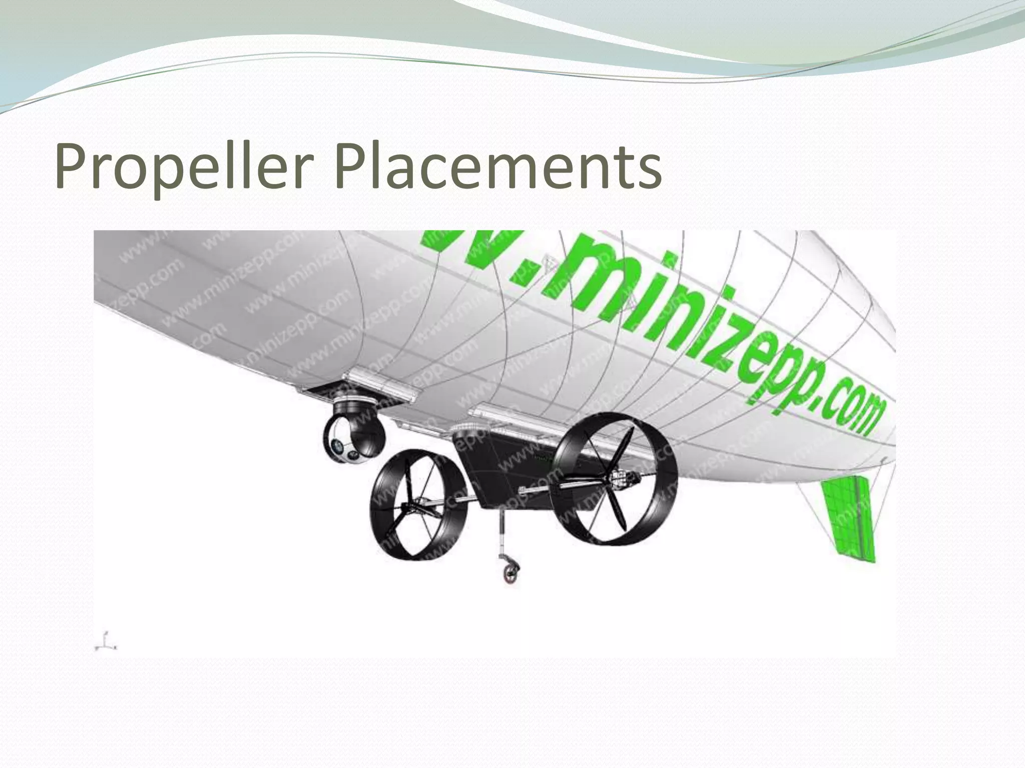 Propeller Placements