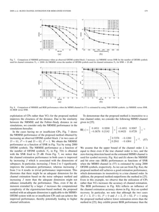 Blind channel estimation for mimo ofdm systems | PDF