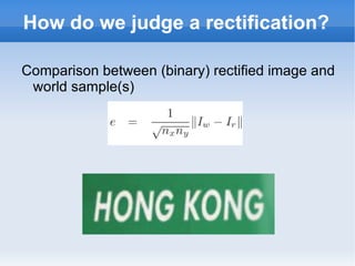 How do we find the keypoints? SIFT: feature detection